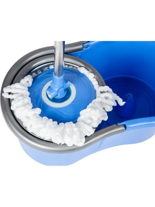 Комплект для уборки ведро+корзина+рукоятка+основа швабры+2 насадки HD1023