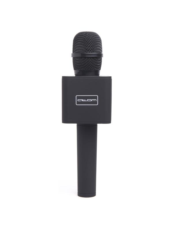 Микрофон Atom KM-250, 10Вт, АКБ 1800мА/ч, BT (до10м), USB, для караоке
