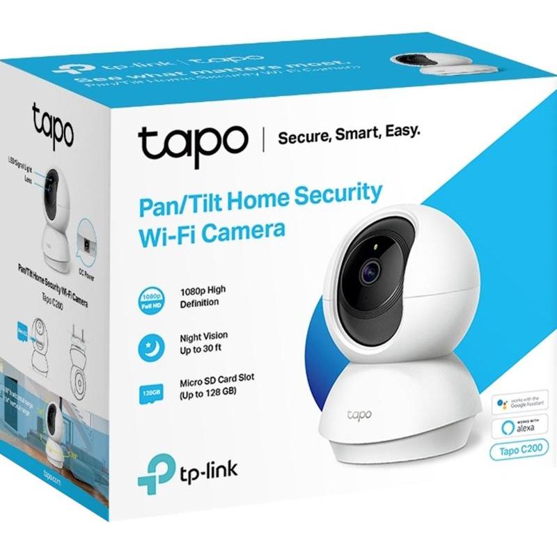 IP-камера TP-Link Tapo C200 (2 Мп, Wi-Fi, поворотная)