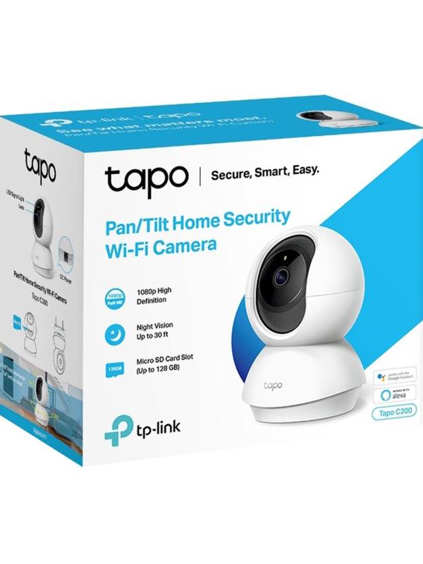 IP-камера TP-Link Tapo C200 (2 Мп, Wi-Fi, поворотная)