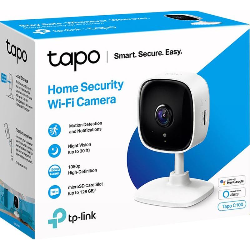 IP-камера TP-Link Tapo C100 (2 Мп, Wi-Fi)