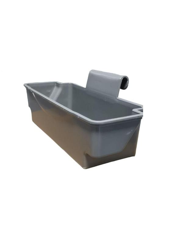 Лоток для химии пластик серый 22EC/1