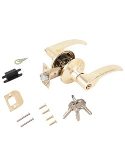 Защелка _УЗК_нажимная фалевая д/дер.дв. СТАНДАРТ 8510 ET PB, кл/фикс,золото