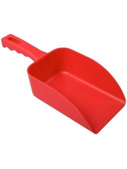 Совок ручной FBK 100х260мм 500 гр,пластик,0,12 кг, красный 15105-3