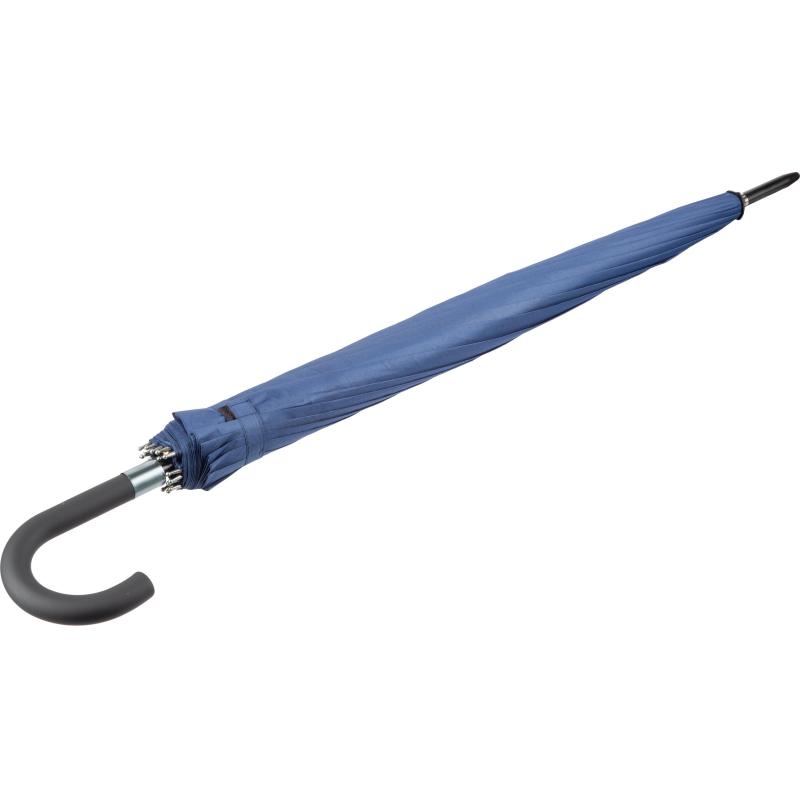 Зонт трость полуавтомат с пластик.ручкой, 16 спиц, ассорти, HD-HW23(H/T)