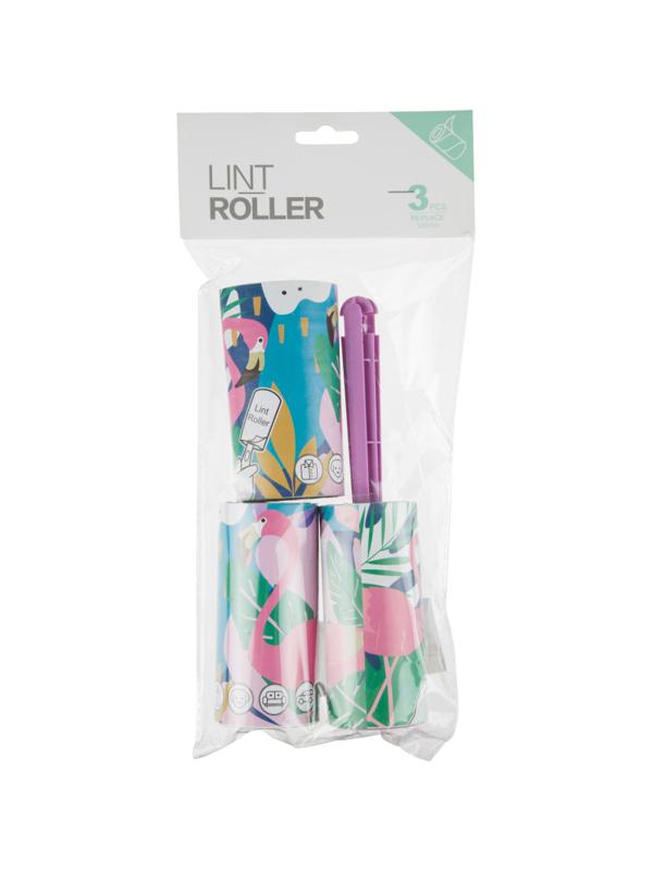 Ролик для чистки одежды 60 листов + 2 сменных блока по 60л, набор, ZXQ-046