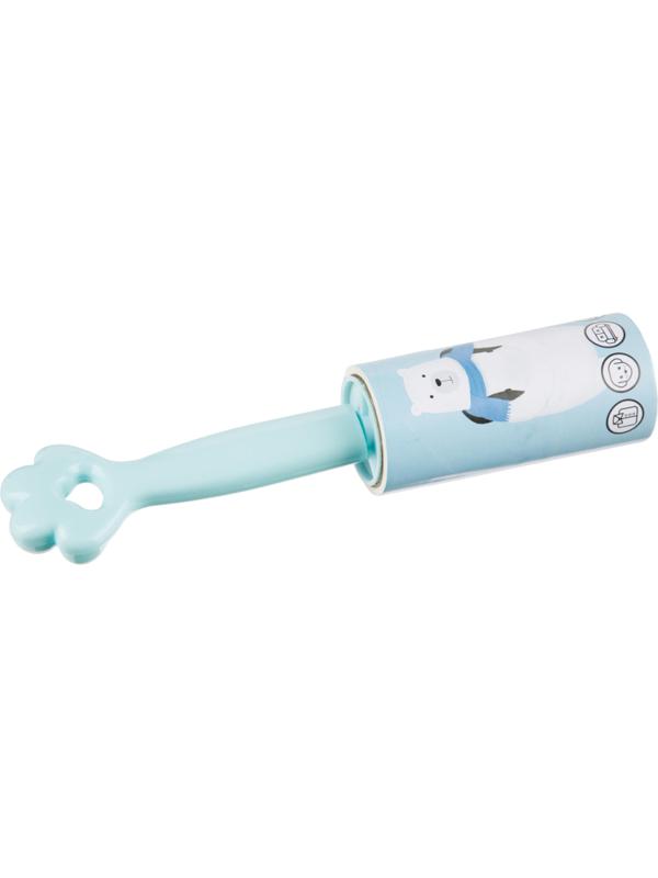 Ролик для чистки одежды 60листов, фигурная ручка Лапки, ZXQ-055