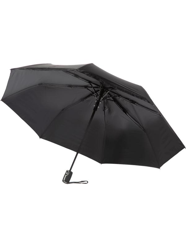 Зонт складной, полуавтомат, 8 спиц, черный, HD-HH01(H/T)