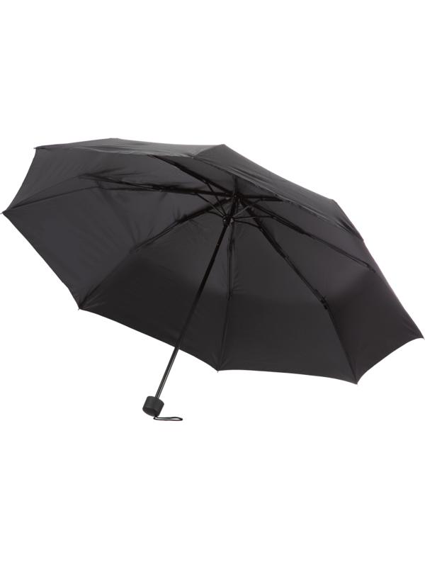 Зонт складной, механика, 8 спиц, черный, HD-HH01(H/T)