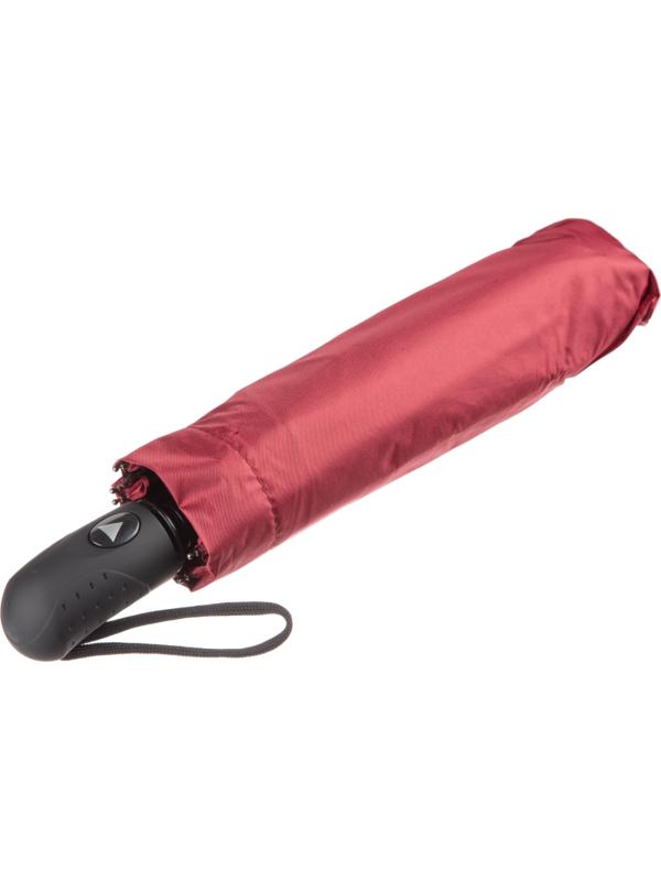 Зонт складной, полуавтомат, 8 спиц, бордо, HD-HH01(H/T)