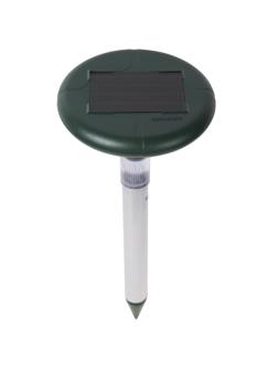 Отпугиватель змей ультразвуковой на солнечной батарее с подсветкой  REXANT