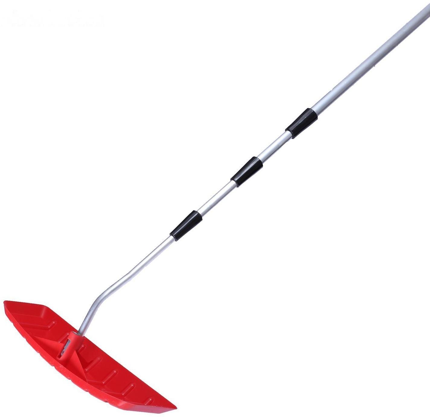 Скребок для уборки снега с крыш, длина до 664 см, телескопическая ручка