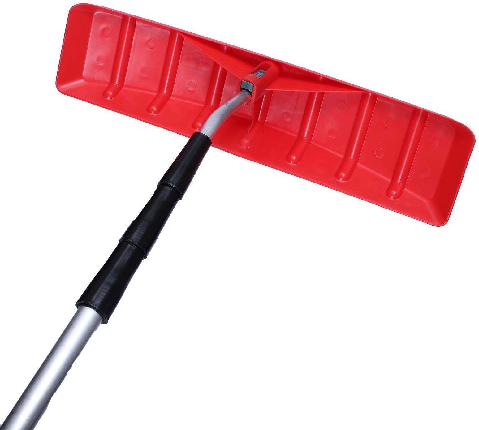 Скребок для уборки снега с крыш, длина до 664 см, телескопическая ручка