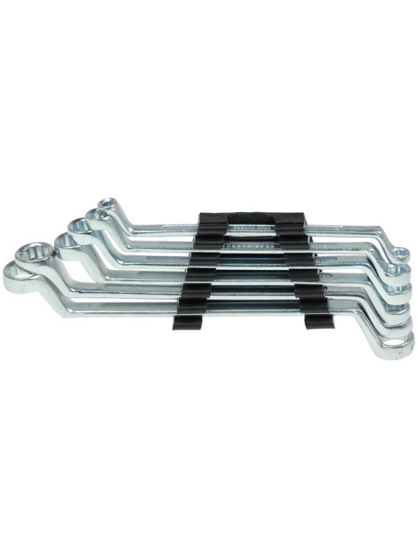 Набор ключей накидных Sparta 153305, 6 шт, 6–17 мм, хромированные