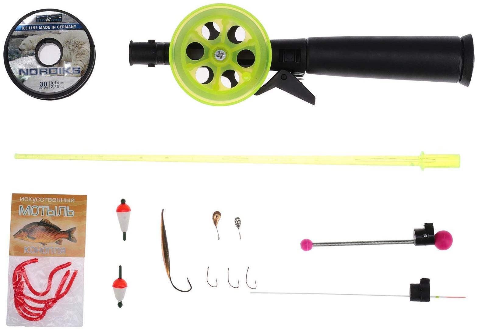 Набор для зимней рыбалки Ice Master на блистере №4 люкс
