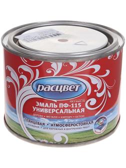 Эмаль ПФ-115 вишневая 0,5кг