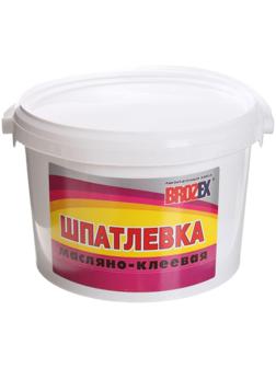 Шпатлёвка масляно-клеевая Brozex, 5 кг