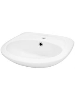 Раковина Santek «Бриз-50» c отверстием под смеситель, с пьедесталом