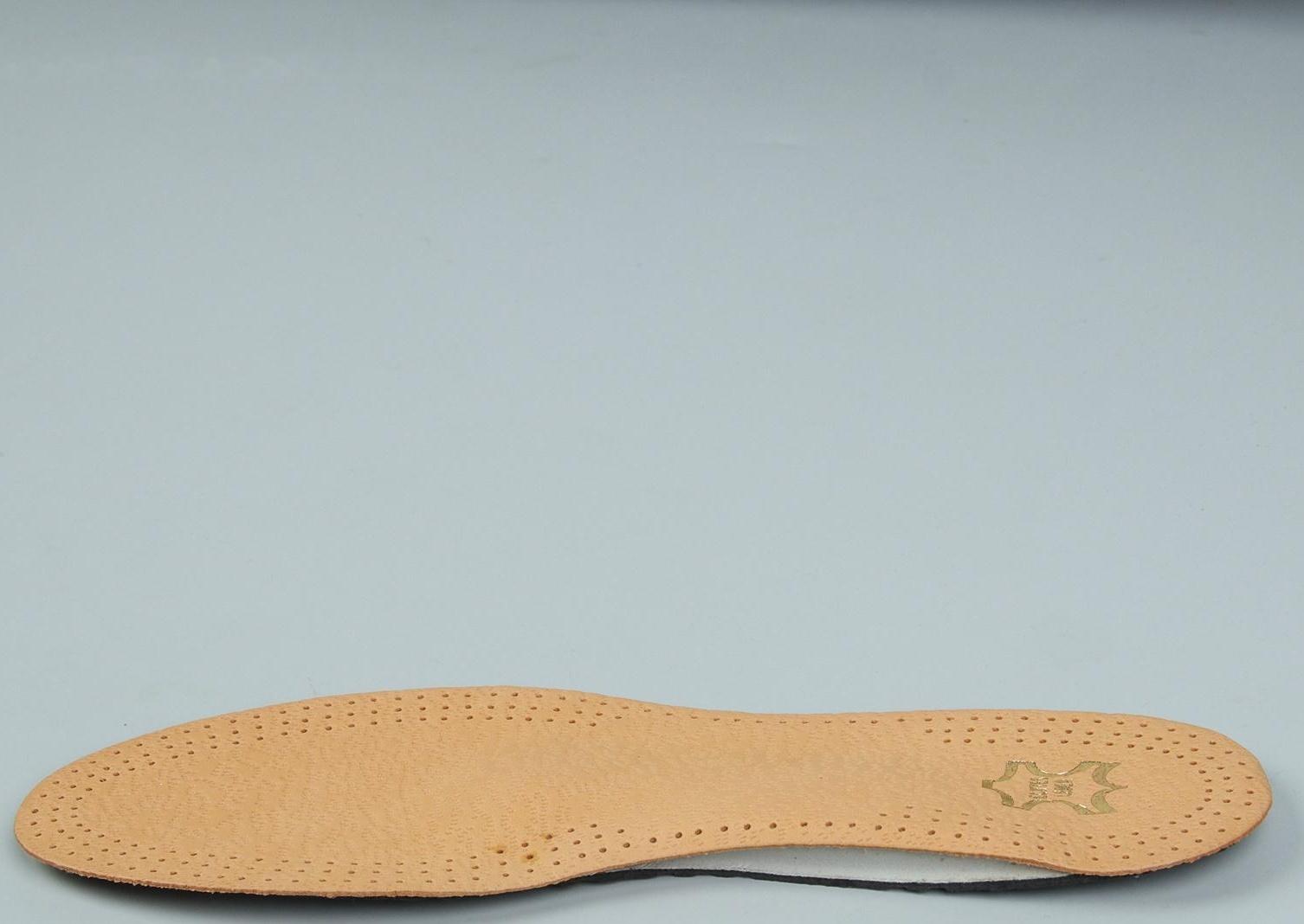 Стельки для обуви, амортизирующие, с мягким супинатором, 41-42р-р, пара, цвет светло-коричневый