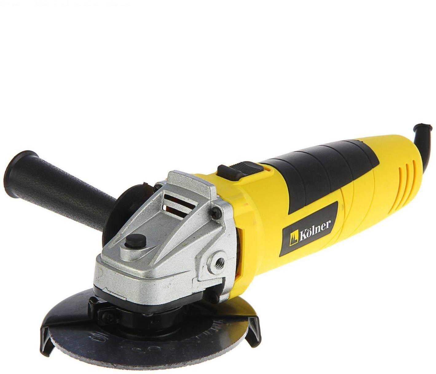 Угловая шлифмашина Kolner KAG 115/500M, 500 Вт,  12000 об/мин, d=115 мм