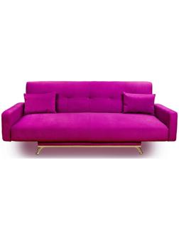 Диван «Манго 3», обивка «шегги фуксия»