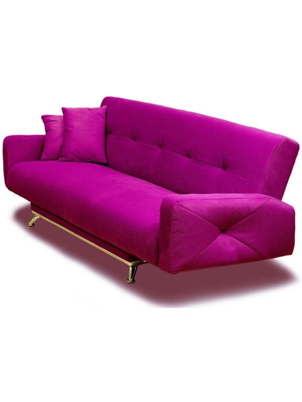 Диван «Манго 3», обивка «шегги фуксия»
