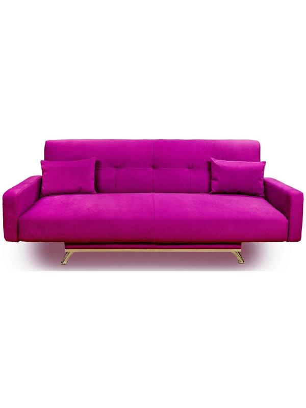Диван «Манго 3», обивка «шегги фуксия»