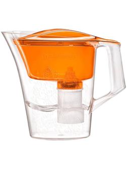 Фильтр-кувшин «Барьер-Танго», 2,5 л, с узором, цвет оранжевый