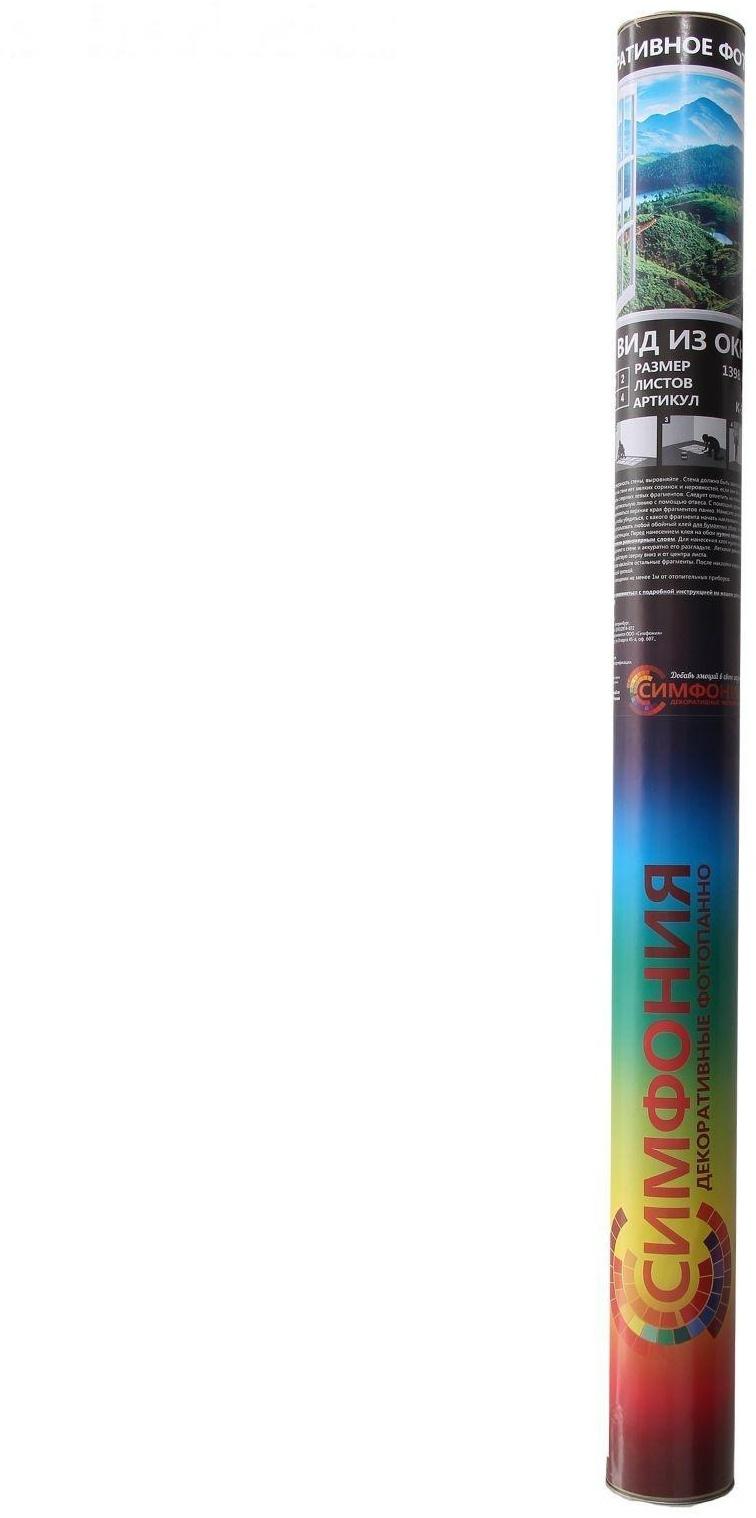 Фотообои К-115 «Вид из окна» (4 листа), 140 × 140 см