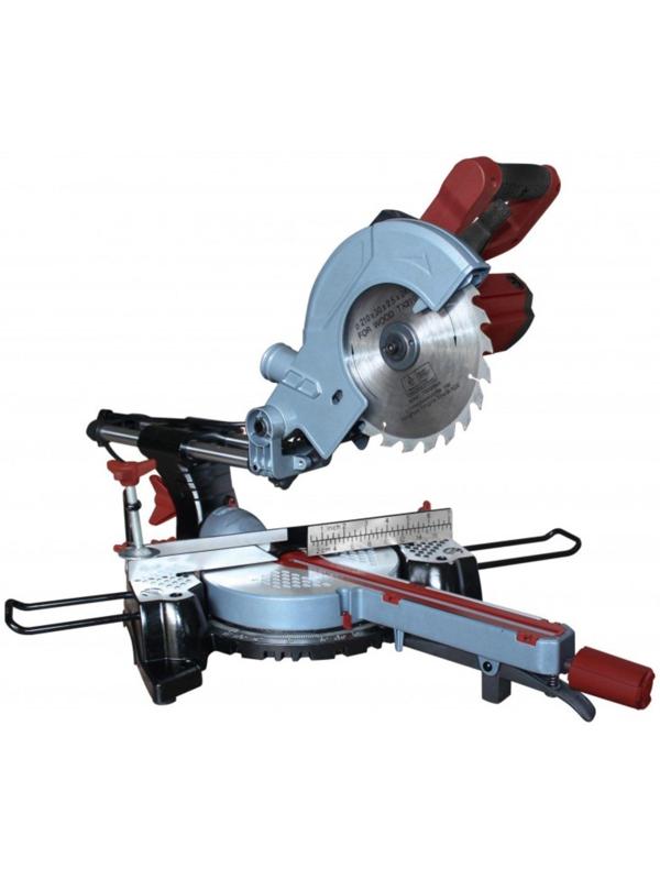 Пила торцовочная RedVerg RD-MS210-1300S, 220В/50Гц; 1500Вт; диск 210х30мм; 4500об/мин