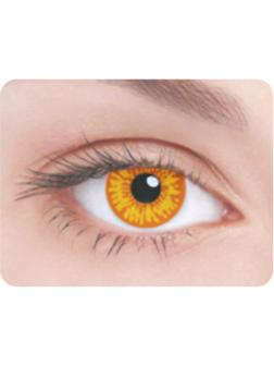 Карнавальные контактные линзы Adria Crazy -  EAGLE, в наборе 1 шт