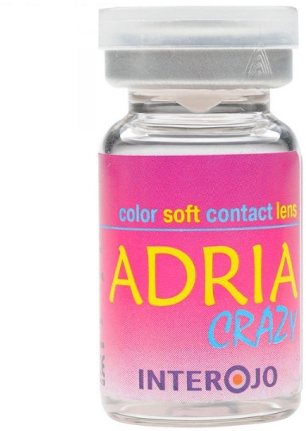 Карнавальные контактные линзы Adria Crazy - DEMON, в наборе 1 шт