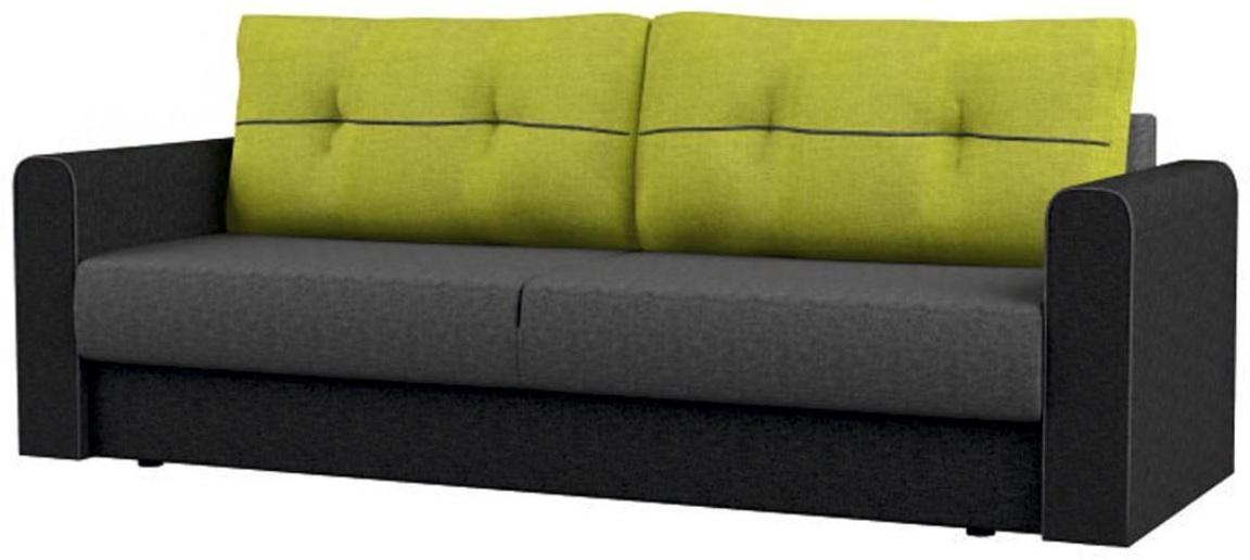 Диван «Амур 2», обивка «джой чеснут»/кант «нео крем»