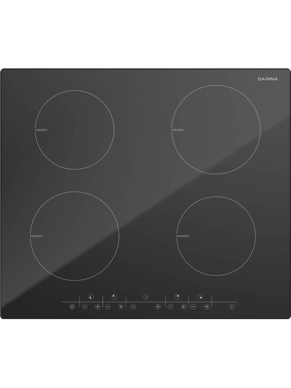 Варочная поверхность Darina PEI305 B, индукционная, 4 конфорки, сенсор, чёрная