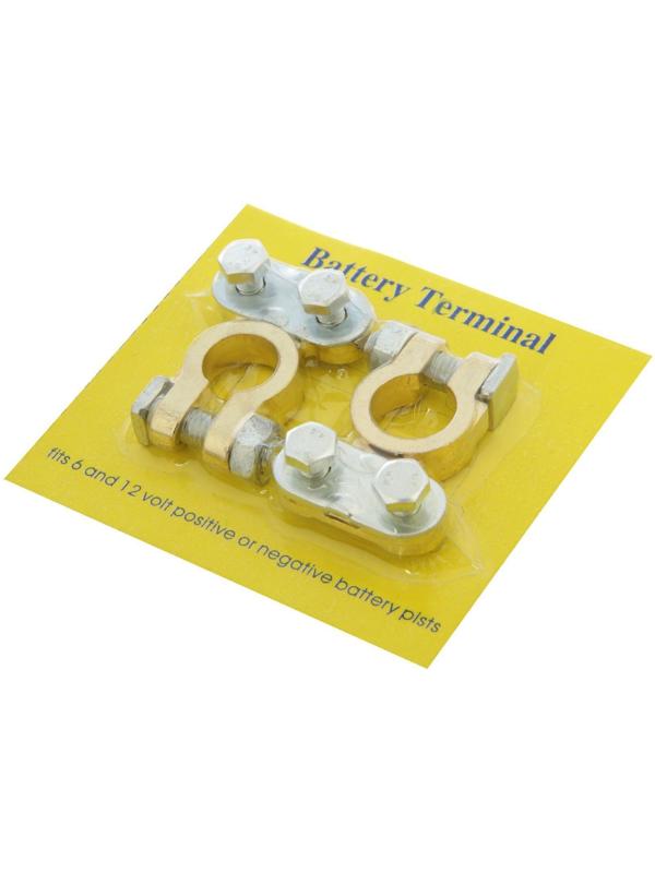 Клемма АКБ универсальная, набор 2 шт