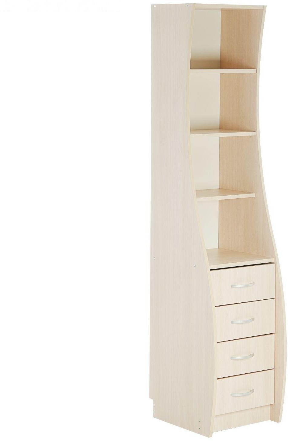 Стойка стола компьютерного, 400х455х1790, Венге светлый