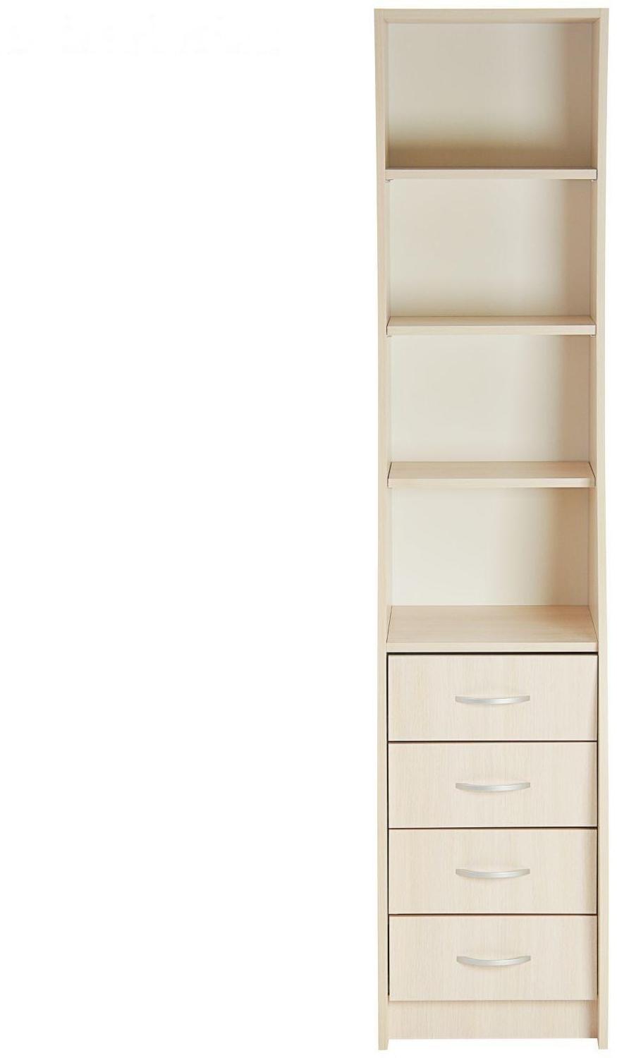 Стойка стола компьютерного, 400х455х1790, Венге светлый