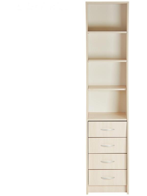 Стойка стола компьютерного, 400х455х1790, Венге светлый