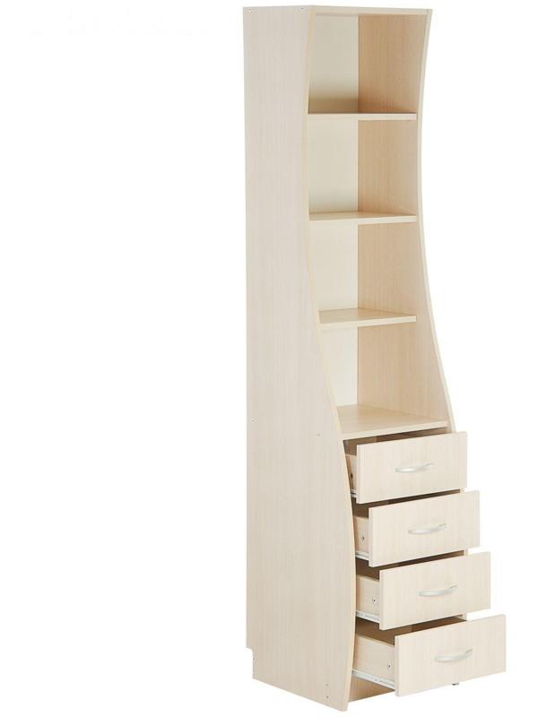 Стойка стола компьютерного, 400х455х1790, Венге светлый