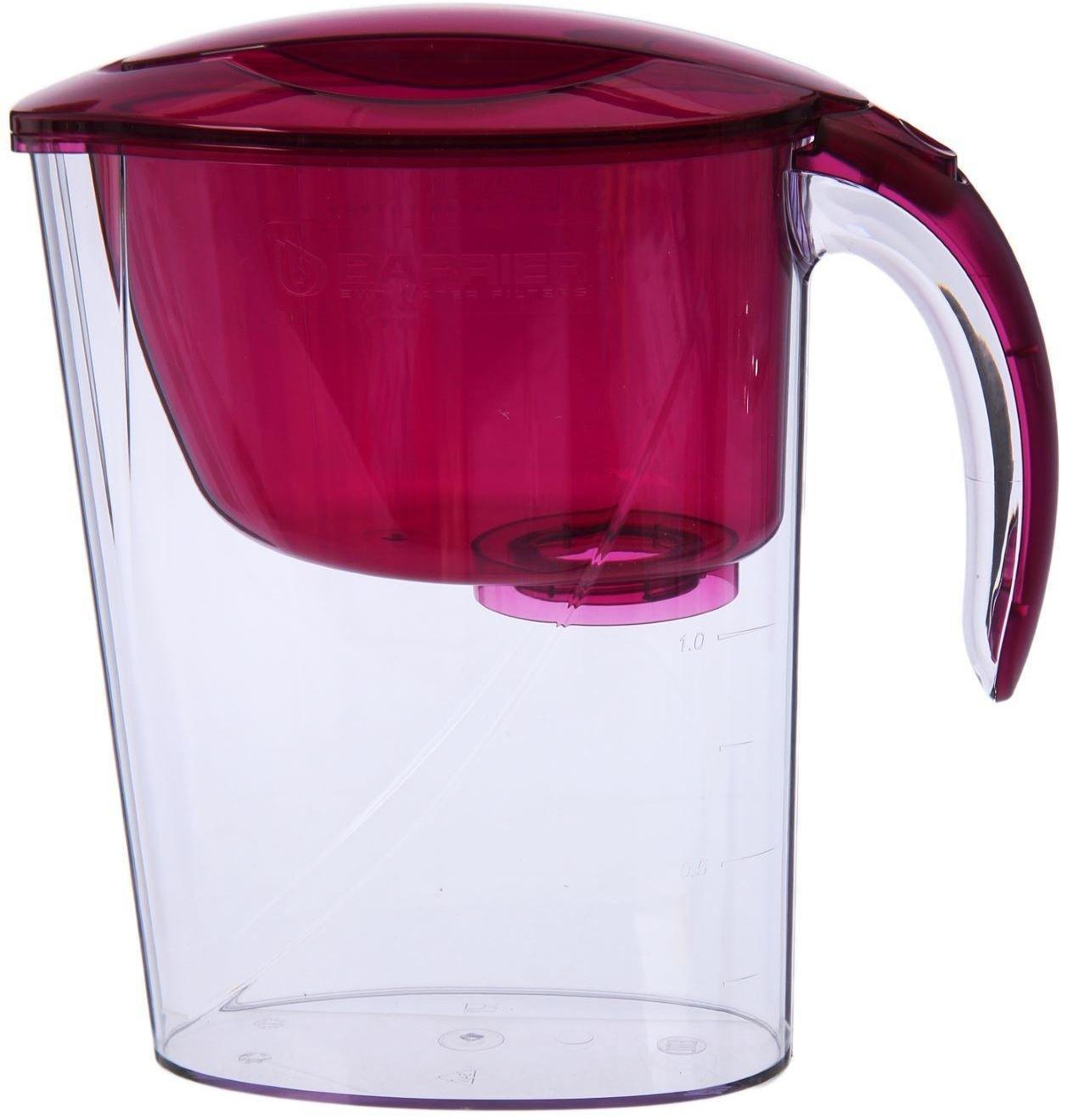 Фильтр-кувшин «Барьер-Эко», 2,6 л, цвет пурпурный