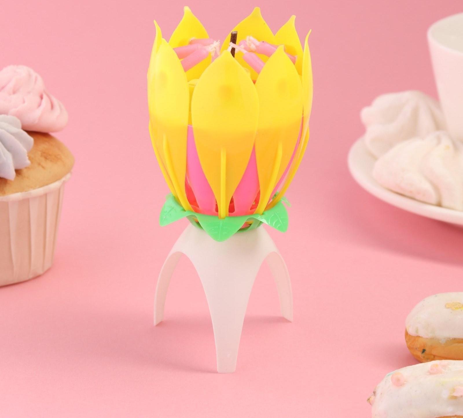 Свеча для торта музыкальная 