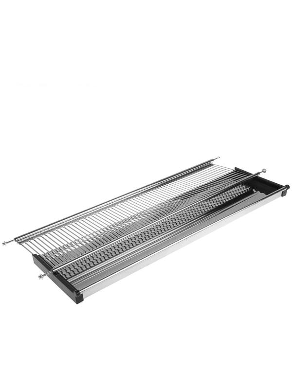Посудосушитель, L=900 мм, 865х280х65 мм, нержавеющая сталь, комплект