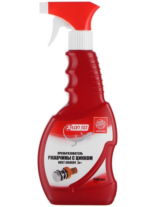 Преобразователь ржавчины 3ton с цинком, 550 мл ТН-579