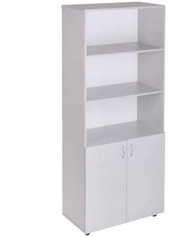 Шкаф для документов, 800х420х1880, Светло-серый