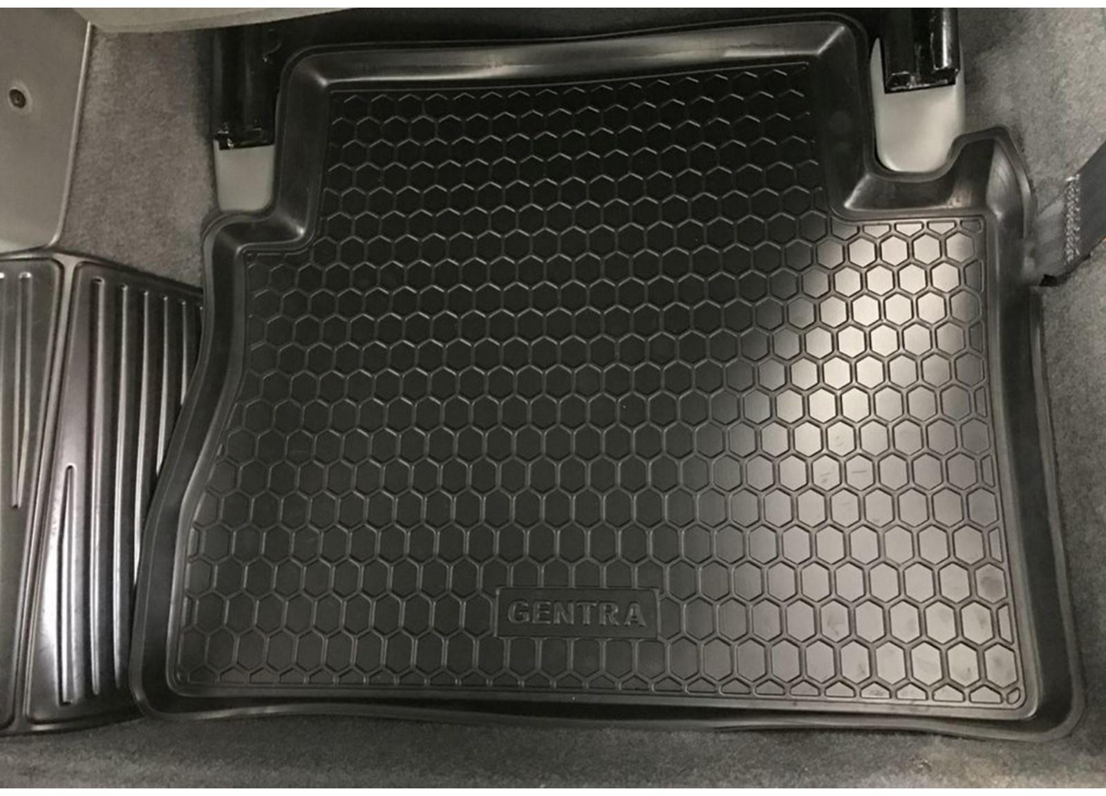 Коврики салона Rival для Chevrolet Lacetti седан, хэтчбек, универсал 2004-2013, полиуретан, без крепежа, с перемычкой, 5 шт., 11301001