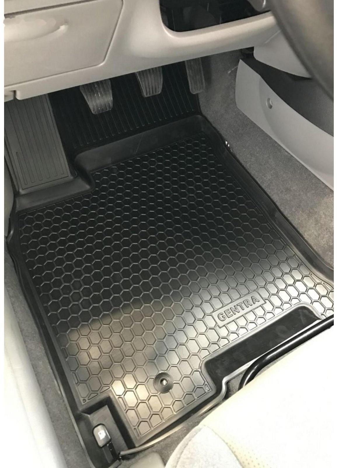 Коврики салона Rival для Chevrolet Lacetti седан, хэтчбек, универсал 2004-2013, полиуретан, без крепежа, с перемычкой, 5 шт., 11301001