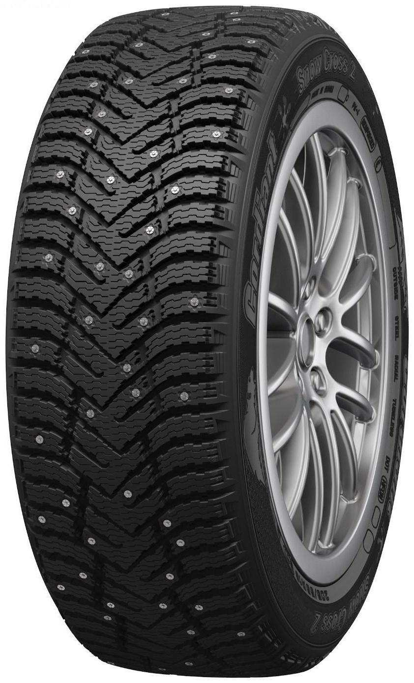 Шина зимняя шипованная Cordiant Snow Cross 2 185/65 R14 90T