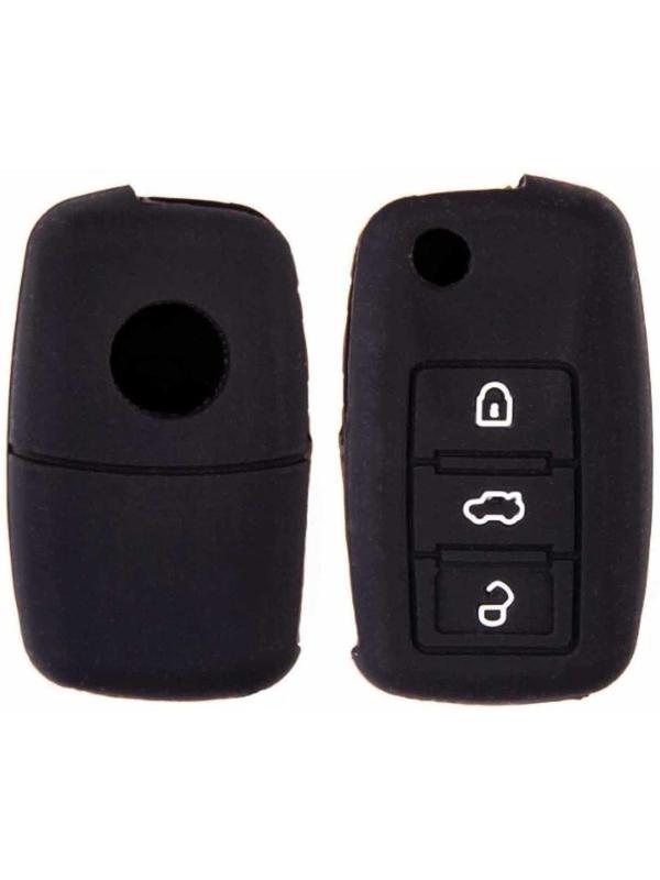 Чехол на ключ автомобильный Skyway, силиконовый VOLKSWAGEN