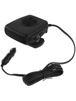 Тепловентилятор Skyway, в прикуриватель, 12 В, черный, S02501002