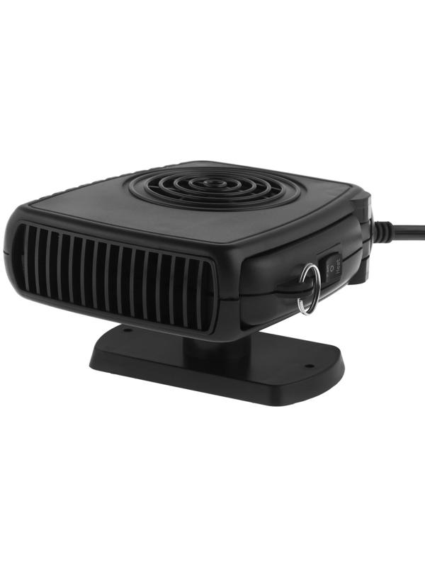 Тепловентилятор Skyway, в прикуриватель, 12 В, черный, S02501002